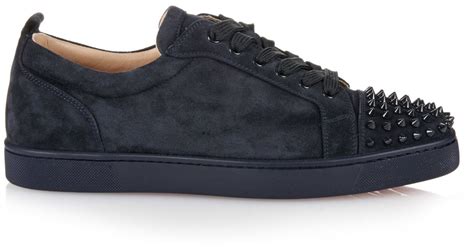 christian louboutin men's low top.